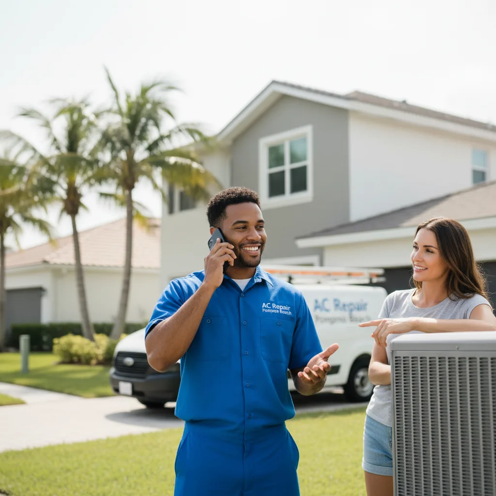 AC Repair Pompano Beach customer support in Corinna